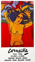 Guillaume Corneille - Lot de 2 affiches avec tampon Atelier, Antiek en Kunst