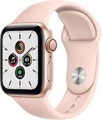 Apple Watch SE 40 mm kast van goud aluminium met roze, Verzenden, Gebruikt