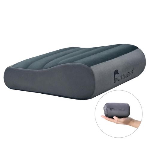 Flextail Zero Pillow Grijs – Ergonomisch Luchtkussen voor, Caravans en Kamperen, Kampeeraccessoires, Ophalen of Verzenden