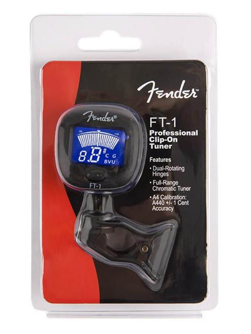 Fender FT-1 PRO chromatische clip-on tuner, Muziek en Instrumenten, Instrumenten | Toebehoren, Verzenden