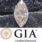 1 pcs Diamant  (Natuurlijk gekleurd)  - 0.16 ct - Markies -, Nieuw
