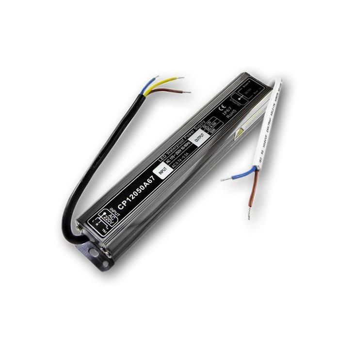 LED driver 12V - 4.16A - 50W - IP67 - Slim, Hobby en Vrije tijd, Elektronica-componenten, Nieuw, Ophalen of Verzenden
