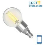 Kogellamp E14 4.5W WiFi + Bluetooth CCT 2700K-6500K | Smartl, Verzenden, Nieuw