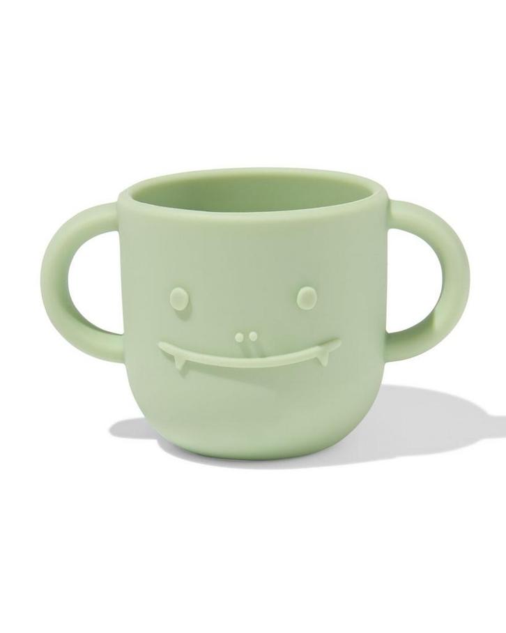HEMA Kinderbeker 150ml siliconen monster groen, Kinderen en Baby's, Kinderkleding | Overige, Nieuw, Verzenden