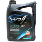 Wolf Officialtech 5W30 MS-F Motorolie 5 Liter, Auto diversen, Verzenden