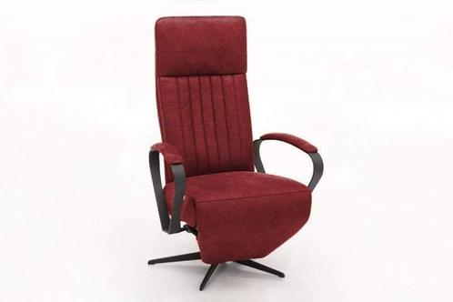 Relaxfauteuil Heukelum - relaxfauteuils - Rood, Huis en Inrichting, Stoelen, Rood, Nieuw, Stof