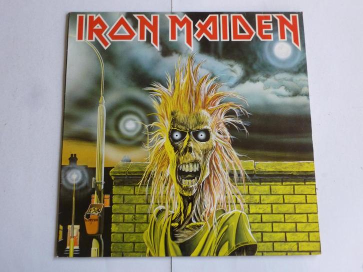 Iron Maiden - iron maiden (LP), Cd's en Dvd's, Vinyl | Hardrock en Metal, Zo goed als nieuw, Verzenden