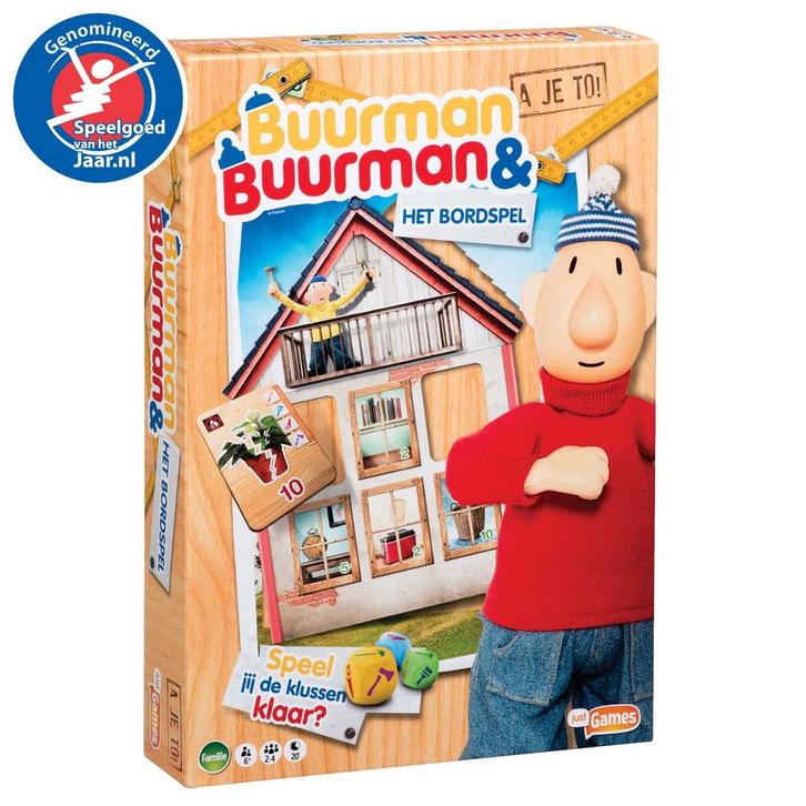 Just Games Buurman Buurman Het Bordspel (Nieuw), Hobby en Vrije tijd, Gezelschapsspellen | Bordspellen, Nieuw, Verzenden