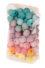 Grimms - 120 houten pastel kralen 1,2 cm, Kinderen en Baby's, Nieuw