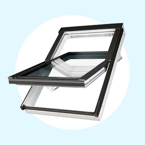 Fakro PTP V-U3 Tuimelraam kunststof V35 94x118 cm, Doe-het-zelf en Verbouw, Glas en Ramen, Nieuw, Verzenden