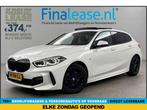 BMW 1-serie 118i M-Sport 141PK Pano Carpl Sfeer LED €374pm, Auto's, BMW, Automaat, Overige carrosserieën, Wit, Nieuw