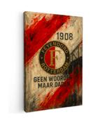 Canvas Feyenoord schilderij, Ophalen of Verzenden