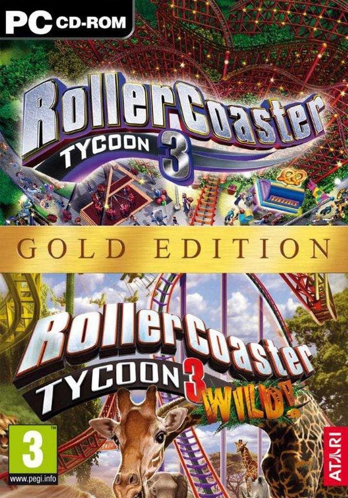 Rollercoaster Tycoon + Win. 10 Niet Goed Geld Terug Garantie, Spelcomputers en Games, Games | Pc, Eén computer, 1 speler, Strategie en Constructie