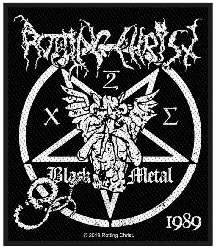 Rotting Christ - Black Metal - patch officiële merchandise, Verzamelen, Muziek, Artiesten en Beroemdheden, Kleding, Nieuw, Ophalen of Verzenden