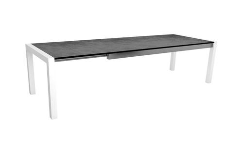 Stern Standard uittrekbare tafel Aluminium - Grijs, Tuin en Terras, Tuintafels, Ophalen of Verzenden
