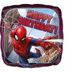 Spiderman Helium Ballon Happy Birthday 45cm leeg, Hobby en Vrije tijd, Verzenden, Nieuw