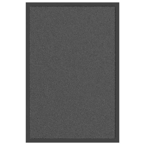vidaXL Deurmat 40x60 cm antracietkleurig, Tuin en Terras, Deurmatten, Nieuw, Verzenden
