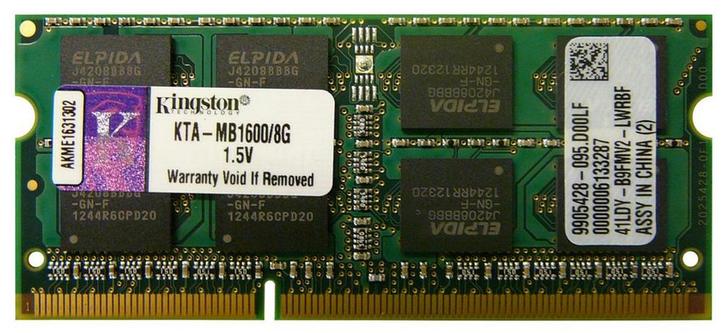 Kingston KTA-MB1600/8 – 8GB DDR3 1600MHz DIMM Geheugen –, Computers en Software, RAM geheugen, Nieuw, Ophalen of Verzenden