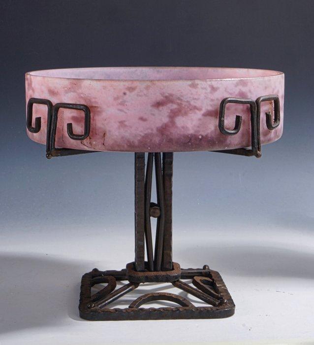 Verrerie d’Art Degué or Charles Schneider (Attrib.) - Schaal, Antiek en Kunst, Kunst | Designobjecten