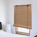 vidaXL Rolgordijn 140x220 cm bamboe bruin, Huis en Inrichting, Stoffering | Gordijnen en Lamellen, Verzenden, Nieuw, Bruin