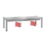 GGM Gastro | Warmtebrug PREMIUM - 1400x370mm - met 1 plank -, Verzenden, Nieuw in verpakking, Overige typen