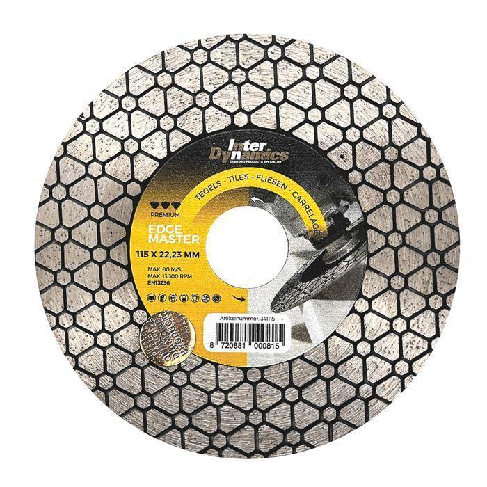 InterDynamics Edgemaster Premium 2 in 1 diamantzaag 125, Doe-het-zelf en Verbouw, Overige Doe-het-zelf en Verbouw, Nieuw, Ophalen of Verzenden