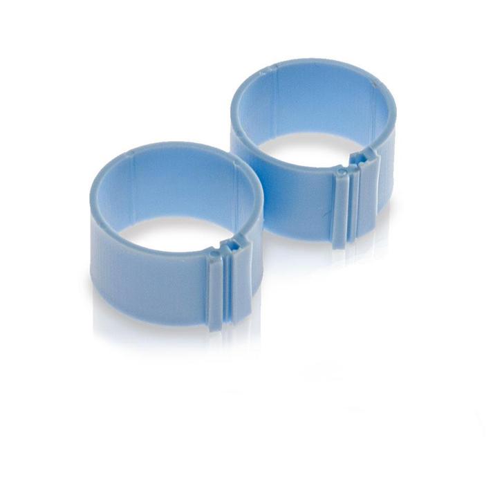 Pluimvee ring 6 mm licht blauw, Dieren en Toebehoren, Vogels | Hokken en Kooien, Ophalen of Verzenden
