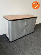 Gispen octa Roldeurkast B-Keuze - 74x120x45cm - Wit met z..., Werkplek, Ophalen of Verzenden, Gebruikt, Kast