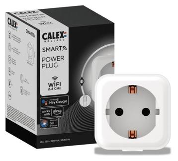 Calex Slimme stekker - Smart Plug EU WiFi Stopcontact met beschikbaar voor biedingen