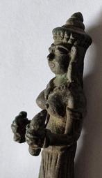 Oud Siamese Brons Sriwijaya Avalokiteshvara reizende kraal