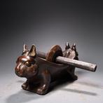 Traditional Chinese medicine grinder - Vijzel en stamper -, Antiek en Kunst