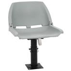 vidaXL 2-delige Bootstoelenset inklapbaar 48x51x41 cm grijs, Watersport en Boten, Verzenden, Nieuw