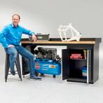 Datona Werkbank 200 cm 1 kast deuren eiken - Datona -, Doe-het-zelf en Verbouw, Werkbanken, Ophalen of Verzenden, Nieuw