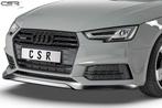 Voorspoiler Audi A4 B9 8W S-Line / S4 B9 8W Glans Zwart, Ophalen of Verzenden, Nieuw