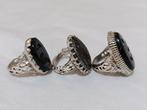 Zilver, Agaat & Hadid - Islamitische ambachtelijke ringen -