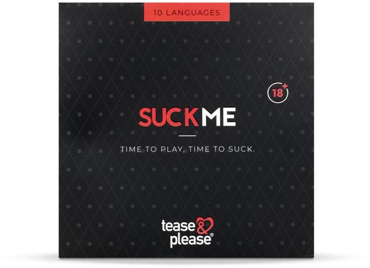 Tease & Please - Time To Suck | Tease & Please - Erotische, Hobby en Vrije tijd, Gezelschapsspellen | Bordspellen, Nieuw, Verzenden