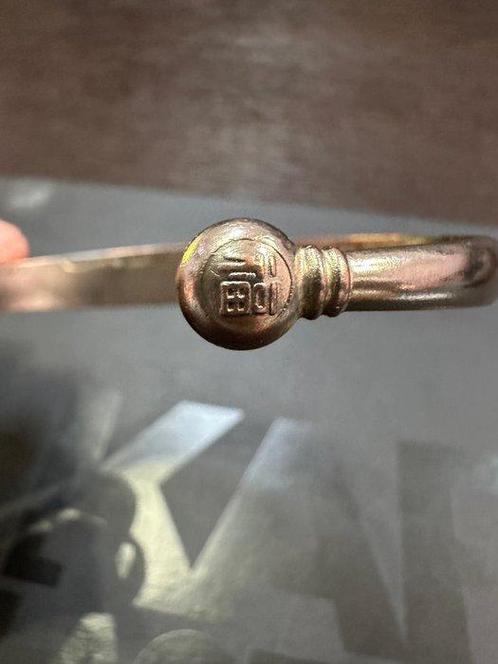 Zonder Minimumprijs - Armband Zilver - Vintage Chinese Solid, Sieraden, Tassen en Uiterlijk, Armbanden