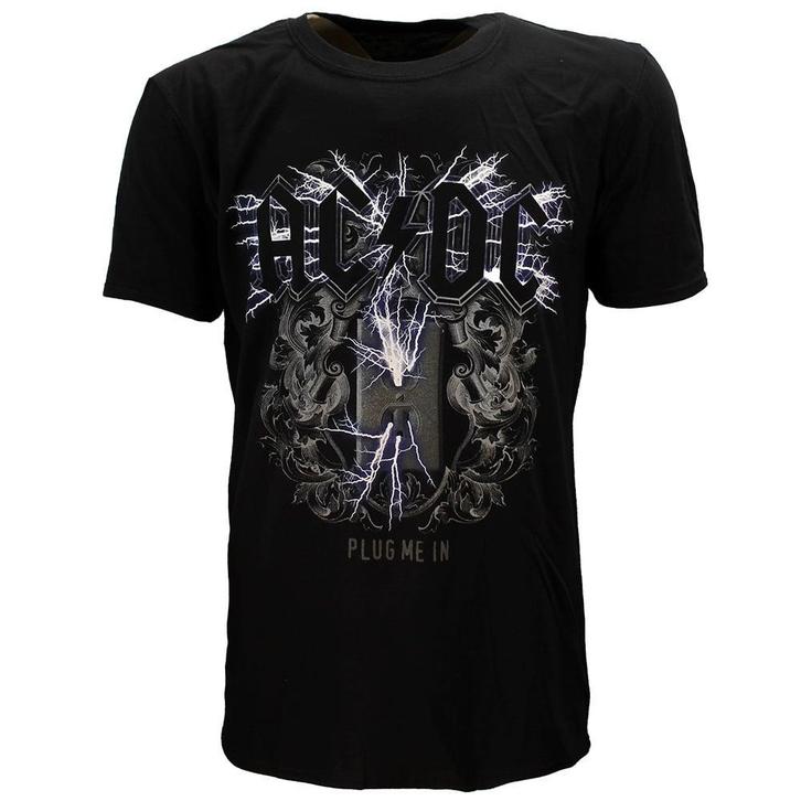 AC/DC Electric Plug Me In T-Shirt - Officiële Merchandise, Kleding | Heren, T-shirts, Verzenden