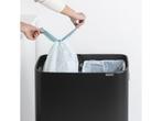 Brabantia Bo Touch Bin Hi - Prullenbak - 2 x 30 liter -, Verzenden, Zo goed als nieuw