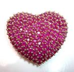 Hanger - 14 karaat Roségoud - 7.00ct. tw. Robijn - Grote