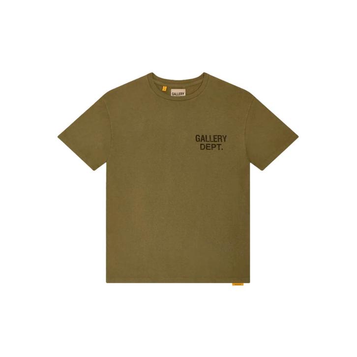 Gallery Dept. Souvenir Tee Olive - Diverse maten, Kleding | Heren, T-shirts, Ophalen of Verzenden