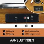 Lenco Platenspeler met Bluetooth - Ingebouwde Speakers - Aut, Verzenden, Nieuw in verpakking