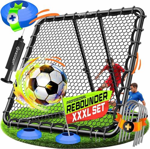 KESSER® Voetbal Rebounder - Kickback - Tchouk - 128x128cm -, Huis en Inrichting, Overige Huis en Inrichting, Nieuw, Verzenden