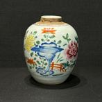 Pot - Porselein - yongzheng dekselvaasje
