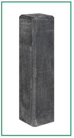 Betonpoer RECHT Antraciet (145x145mm) + Stelplaat, Tuin en Terras, Overkappingen, Nieuw, Verzenden