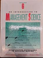 An introduction to management science 9780314793218, Boeken, Zo goed als nieuw