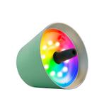 Sompex Top Acculamp LED, olijf (Tafellampen, Buitenlampen), Verzenden, Nieuw
