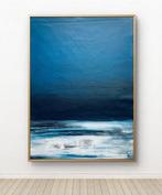 Luca Domiro - Drifting into Deep Blue (XL), Antiek en Kunst, Kunst | Schilderijen | Modern
