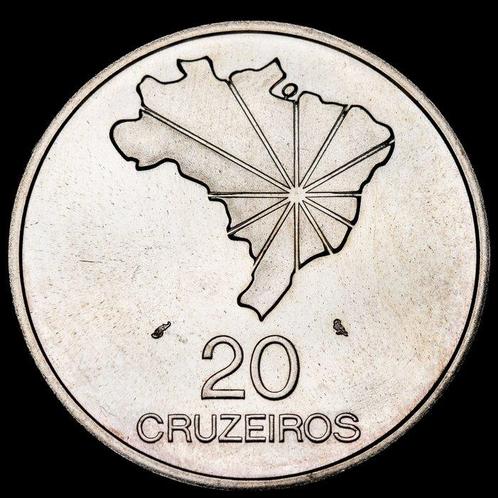 Brazilië. 20 Cruzeiros 1972 (Zonder Minimumprijs), Postzegels en Munten, Munten | Europa | Niet-Euromunten