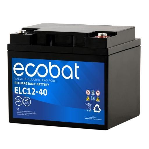 Ecobat AGM VRLA Light Cycle accu | ELC12-40 | 12V 40Ah, Auto-onderdelen, Accu's en Toebehoren, Ophalen of Verzenden